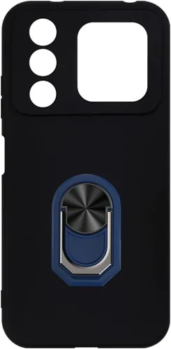 Vista 12 de Estuche y soporte de anillo para Fossibot S7 - transparente+negro Clear+BlackRing