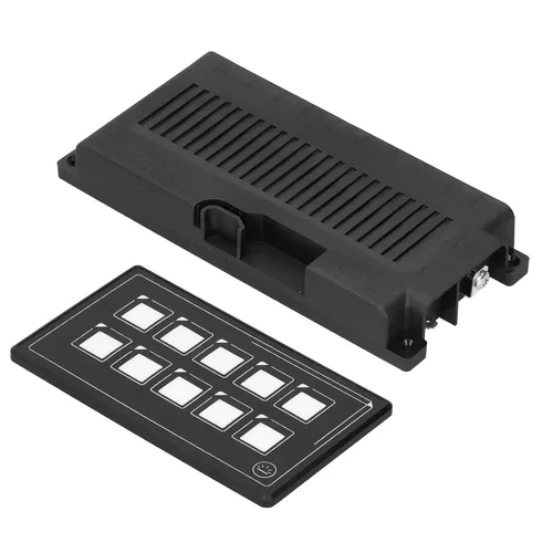 Vista 9 de Panel de interruptor de control, panel de interruptor de control de membrana universal 10P, control de aplicación Bluetooth con módulo