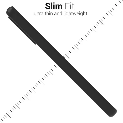 Vista 3 de Funda de silicona para Cubot P80, funda protectora de cuerpo completo suave y sedosa, a prueba de golpes, con forro de microfibra (negro)