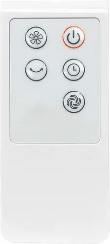 Vista 7 de SPT SF-1536W: Ventilador de torre con control remoto y temporizador en blanco