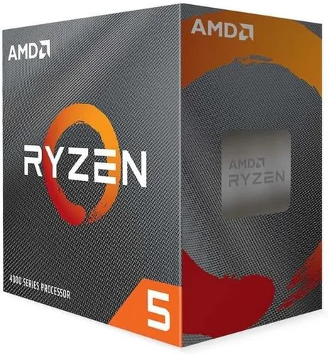Vista 2 de Procesador AMD Ryzen 5 4500 de escritorio desbloqueado de 6 núcleos y 12 hilos con enfriador Wraith Stealth