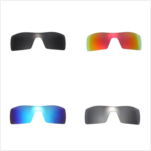 Vista 6 de NicelyFit 4 pares de lentes de repuesto polarizados para Oakley Oil Rig gafas de sol