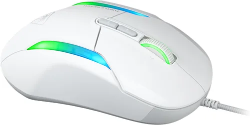Vista 4 de Turtle Beach Kone II Ratón para juegos RGB con cable, sensor óptico de 26000 DPI, interruptores ópticos de vida útil de 100M clics, 23 entradas