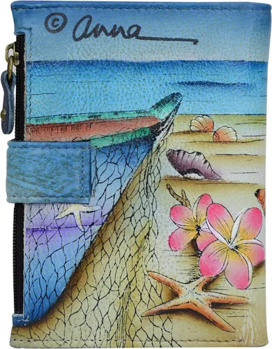 Vista 51 de Anna by Anuschka Cartera de mujer pintada a mano de cuero genuino para mujer