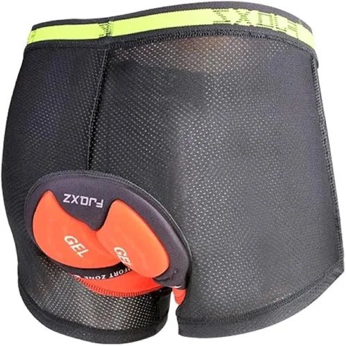Vista 2 de Pantalones cortos acolchados para bicicleta para hombre