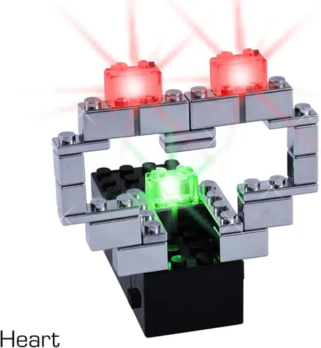 Vista 6 de E-Blox Power Blox Builder - Kit de iniciación con bloques de construcción con luz LED 3D para niños a partir de 8 años