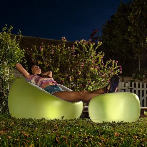 Vista 11 de Sillón Hinchable con LED Multicolor y Mando Chight InnovaGoods