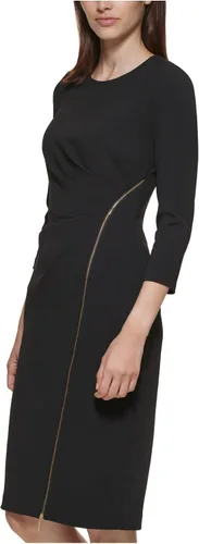 Vista 3 de Calvin Klein Vestido de cóctel sin mangas para mujer