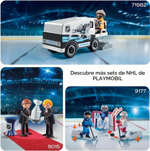 Vista 5 de Playmobil Estuche de transporte NHL Shootout