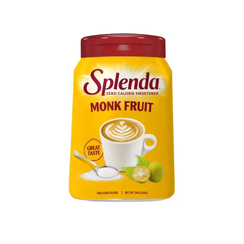 Vista 12 de SPLENDA Frasco edulcorante granulado a base de plantas sin calorías Monk Fruit, 9.8 onzas
