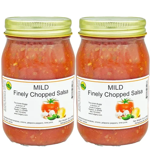 Vista 31 de Arndts Fudgery Amish Made Salsa Tarros de 2-16 onzas (manzana mediana)
