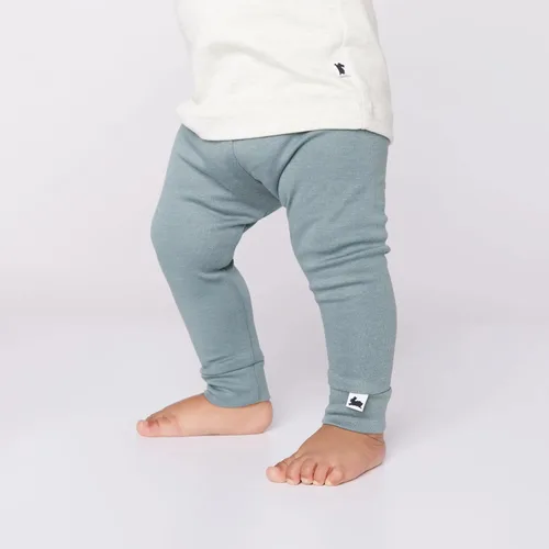 Vista 7 de Little and Lively - Leggings de algodón de bambú para bebés, niños pequeños, jóvenes..