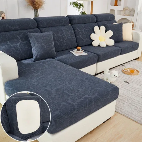 Vista 31 de Fundas mágicas para sofá, fundas interiores mágicas para sofá, funda universal resistente al desgaste, elástica para fundas modulares