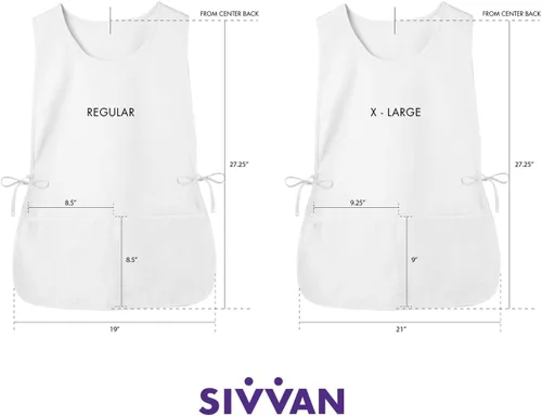 Vista 7 de Sivvan Delantal unisex - Delantal Cobbler Paquete de 6