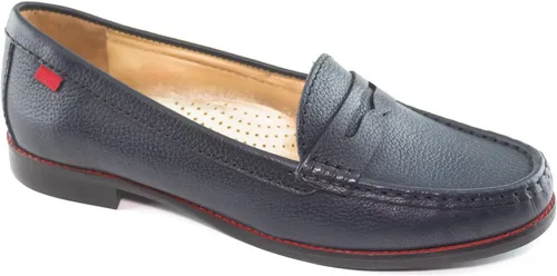 Vista 16 de Mocasines Penny de piel auténtica cómodos sin cordones para mujer