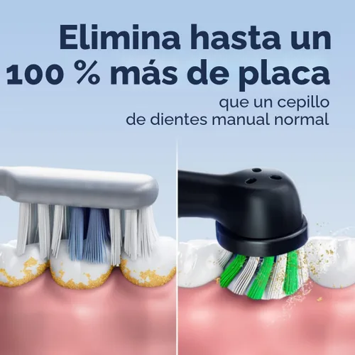 Vista 3 de Oral-B Pro 5000 SmartSeries Power Cepillo de dientes eléctrico recargable con conectividad Bluetooth, Edición Negra