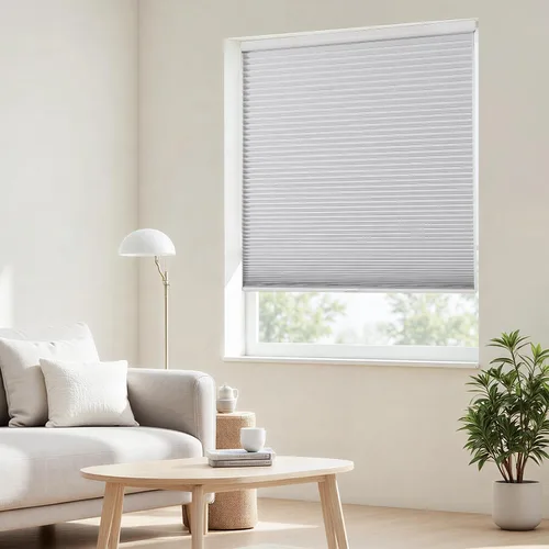 Vista 4 de Joydeco Persianas celulares sin cordones, persianas opacas para ventanas de interior, persianas opacas para aislamiento térmico y reducción de ruido