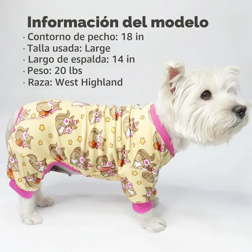Vista 6 de KYEESE - Pijama de terciopelo para perros pequeños para uso diario, ardilla