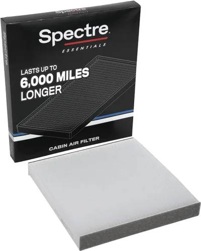 Vista 11 de Filtro de aire para cabina Essentials de Spectre por K&N: Premium, vida útil 50 por ciento más larga: Compatible con modelos seleccionados