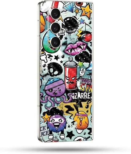 Vista 72 de MightySkins Skin compatible con Samsung Galaxy Z Fold 5 - Puppy Fall Funda protectora de vinilo duradera y única Fácil de aplicar, quitar