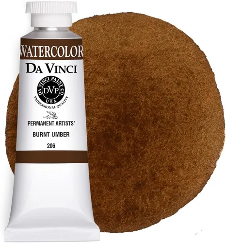 Vista 4 de DA VINCI PAINTS Pintura Acuarela Profesional para Artistas, Azul Cobalto, 15mL