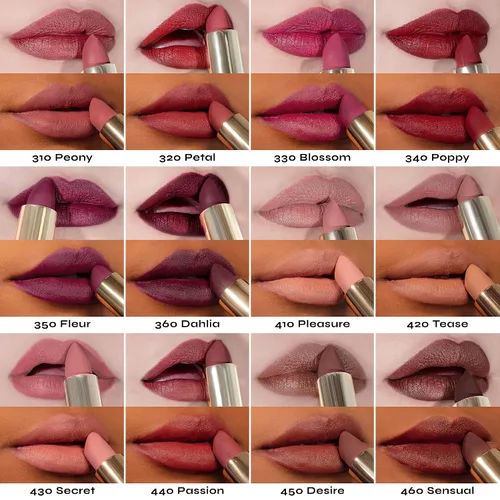 Vista 7 de Milani Color Fetish Matte Lipstick for Women Long Lasting Lip Color - Peony Peonía 310