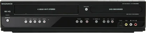 Vista 2 de Magnavox VHS a DVD Grabadora VCR Combo con mando a distancia, HDMI (Renovado)