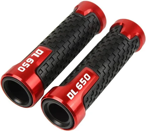 Vista 3 de Motorcycle Handlebar Motorcycle Handlebar Knobs Handle Bar Grips for Suzuki DL650 V-Strom DL1000 DL 650 1000/XT Vstrom 2007 2008 2009-2020 2021 2022