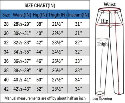Vista 6 de nlsxmx Men's Slim Fit Biker Jeans, Ripped Stretch Distressed Destroyed Straight Leg Moto Denim Pants
