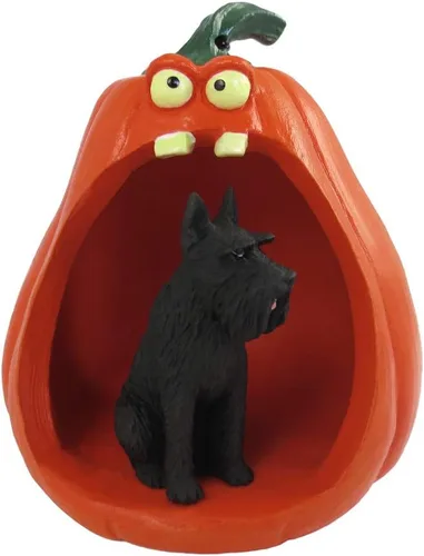 Vista 161 de Conversation Concepts Figura de Corgi galés de Halloween y calabaza Welsh Corgi Pembroke