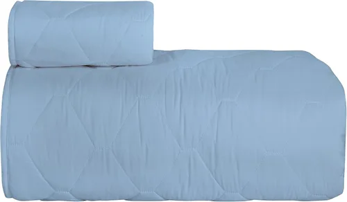 Vista 23 de ROYALE LINENS Juego de edredón de 2 piezas de tamaño individual – Suave y ligero 100% microfibra acolchada – Colcha estampada – Edredón acolchado