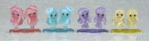 Vista 5 de ClariS SINGLE BEST 1st Complete Limited Production Edition ClariS Nendoroid Petite 4 Types, Clear Version Included