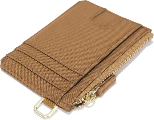 Vista 11 de Carhartt Cartera casual de nailon con cremallera para tarjetas para mujer