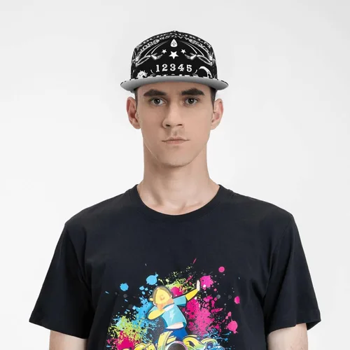 Vista 6 de Gorra de béisbol ajustable para hombre y mujer