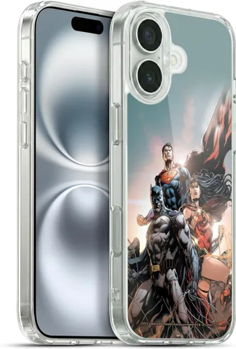 Vista 88 de Head Case Designs Funda de gel con licencia oficial de la Liga de la Justicia DC Comics #10 Darkseid War Comic Book Cover
