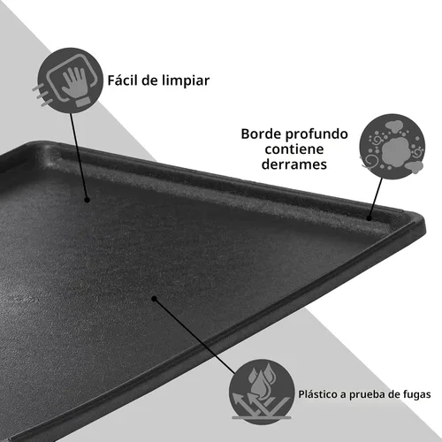 Vista 3 de MidWest Homes for Pets Bandeja de repuesto para jaula de perro Midwest de 18" de largo