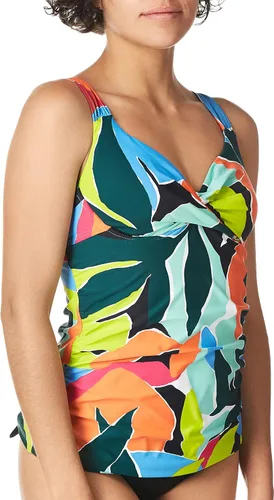 Vista 2 de Anne Cole Tankini estándar con aros para mujer
