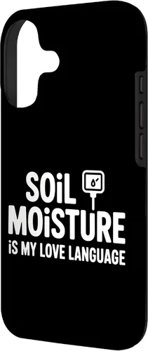 Vista 2 de Soil Moisture is My Love Language Humor Plant Case for iPhone 17