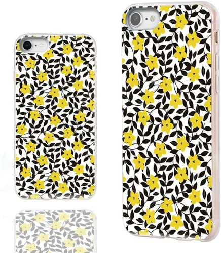 Vista 25 de Funda protectora delgada de goma TPU suave para iPhone SE 2022/2020/8/7/6S/6, funda protectora de goma TPU suave, lindo perro corgi de dibujos Un