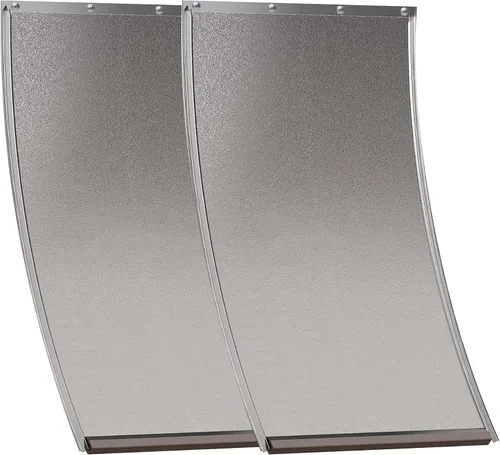Vista 8 de Solapas de repuesto extra grandes para puerta de perro con tornillos, compatibles con puertas de perro PetSafe Freedom PAC 11-11040, miden 13 1/8” x