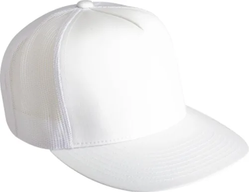 Vista 88 de Flexfit - Gorra ajustable de malla elástica en dos tonos Negro