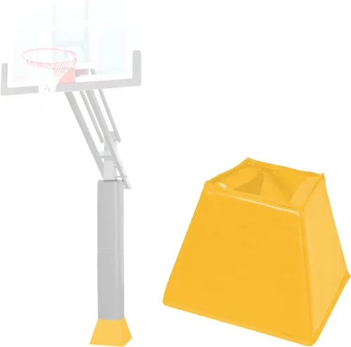 Vista 14 de Katop Almohadilla cuadrada para bastón de baloncesto, acolchado de poste protector resistente para poste de 5 x 5 pulgadas, poste y base de 6 x 6