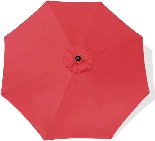 Vista 8 de ontheway 11FT Patio Umbrella Enhanced Replacement Canopy Market Table 8 Ribs Umbrella Canopy