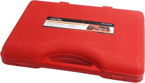 Vista 4 de Juego de dados de impacto de 27 piezas de 3/4 "pulgadas de impulsión métrica SAE estándar automotriz mecánico