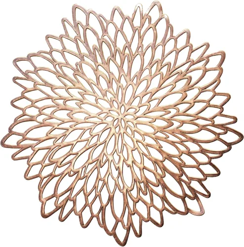 Vista 9 de Occasions - Manteles individuales dorados metálicos, A1. Hoja de oro A. Hoja de oro