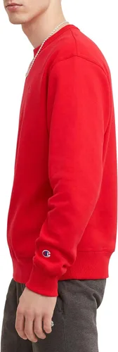 Vista 123 de Champion Sudadera de forro polar de peso medio con cuello redondo para hombre (regular o grande y alto)