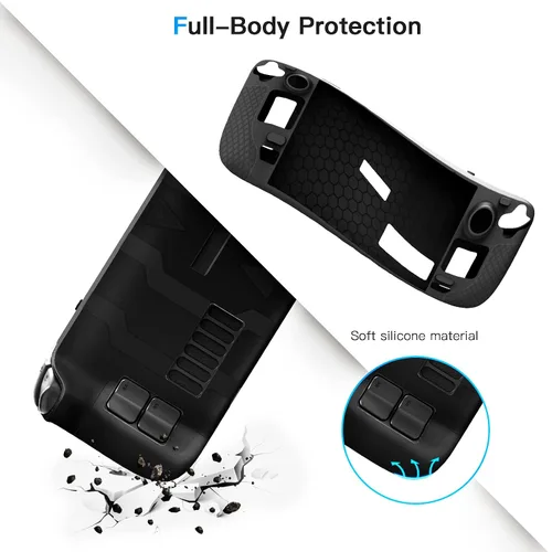 Vista 4 de BJWW Funda protectora para cubierta de vapor, para cubierta de vapor, protector de cubierta de vapor, calcomanías de botón suaves para panel táctil