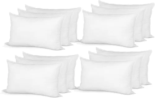 Vista 13 de Hometex Inserto de Almohada Decorativa 10" x 10" Relleno de Poliéster Funda Estándar