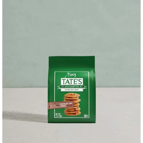 Vista 5 de Tate's Bake Shop Galletas con chispas de chocolate, 50-1 oz Tiny Tate's Cookies