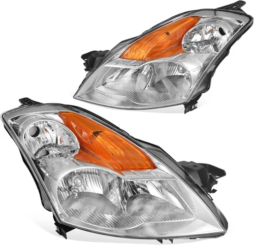 Vista 14 de DWVO Conjunto de faros delanteros compatible con Faros Altima 05 06 2005 2006 2006, par de repuesto para el lado del conductor y del pasajero